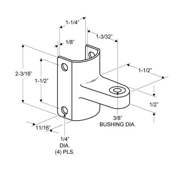 TP303 Top Hinge - Image 2