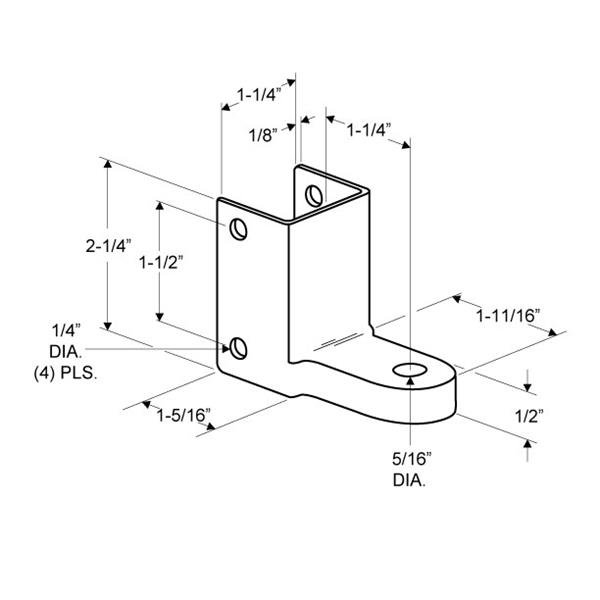 TP089 Bottom Hinge - Image 2