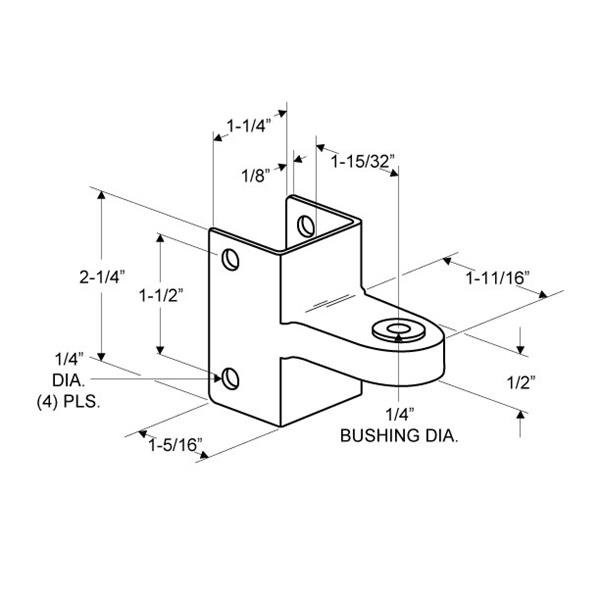 TP287 Top Hinge - Image 2