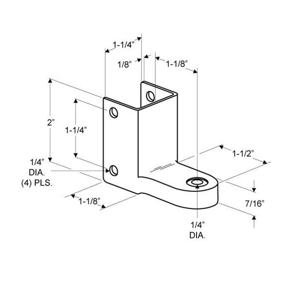 TP288 Bottom Hinge - Image 2