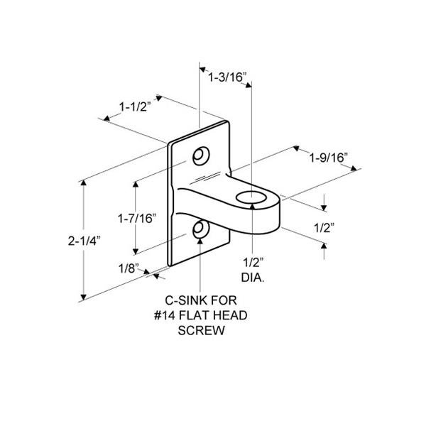 TP283 Top Hinge - Image 2