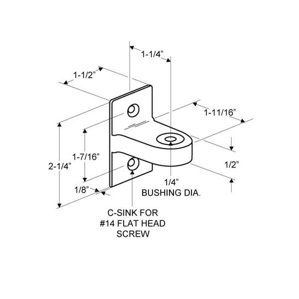 TP307 Top Hinge - Image 2