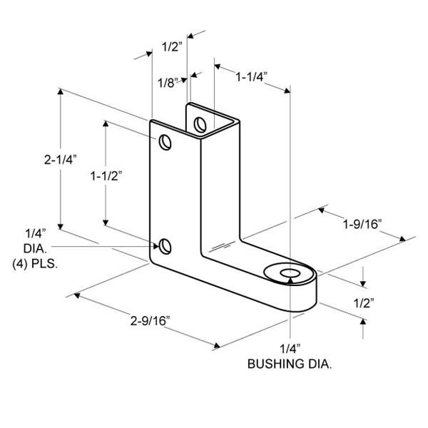 TP538 Top Hinge - Image 2